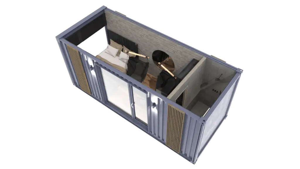 Jūras konteineru mājas