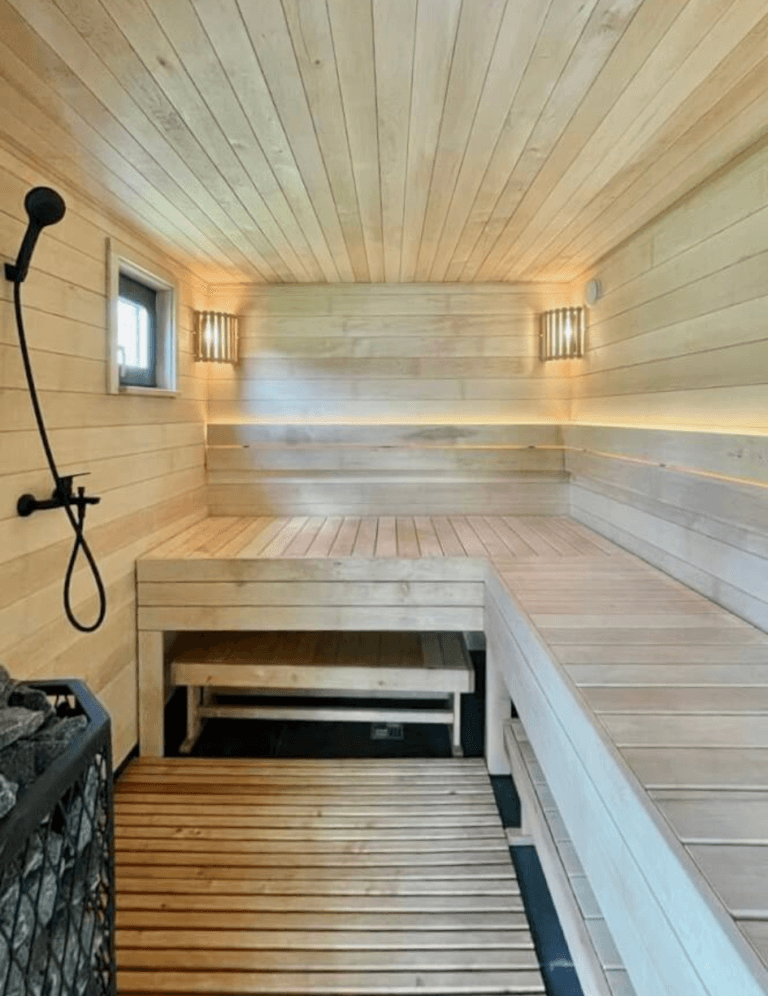 Sauna interjers - Reborn buildings