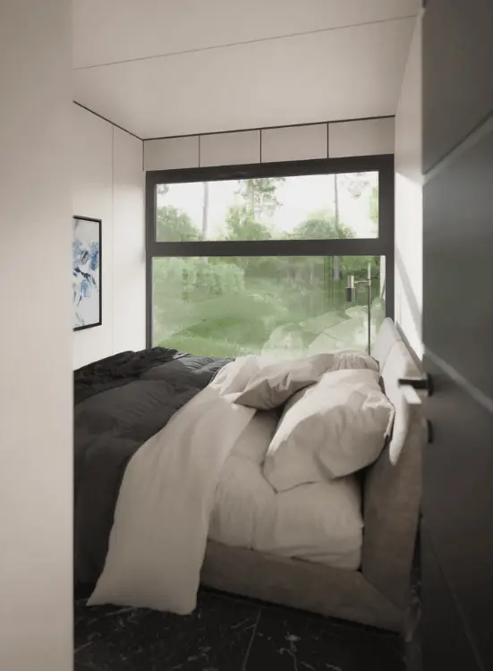 Compact living interior