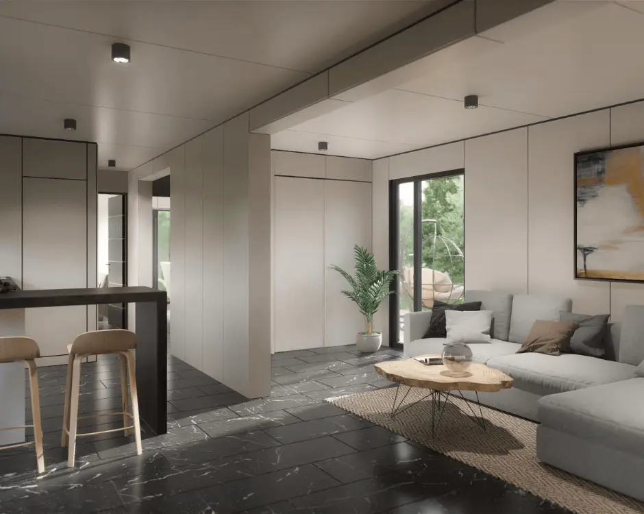 Steel frame container home projects